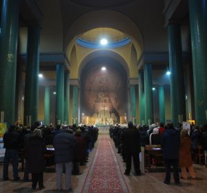 Interno chiesa Sant'Apollinare in Baggio