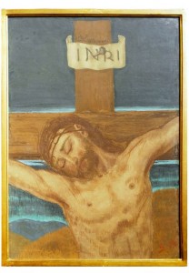XII stazione - Gesù è innalzato e muore in croce